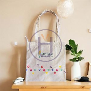 Custom School Canvas Tote Bag